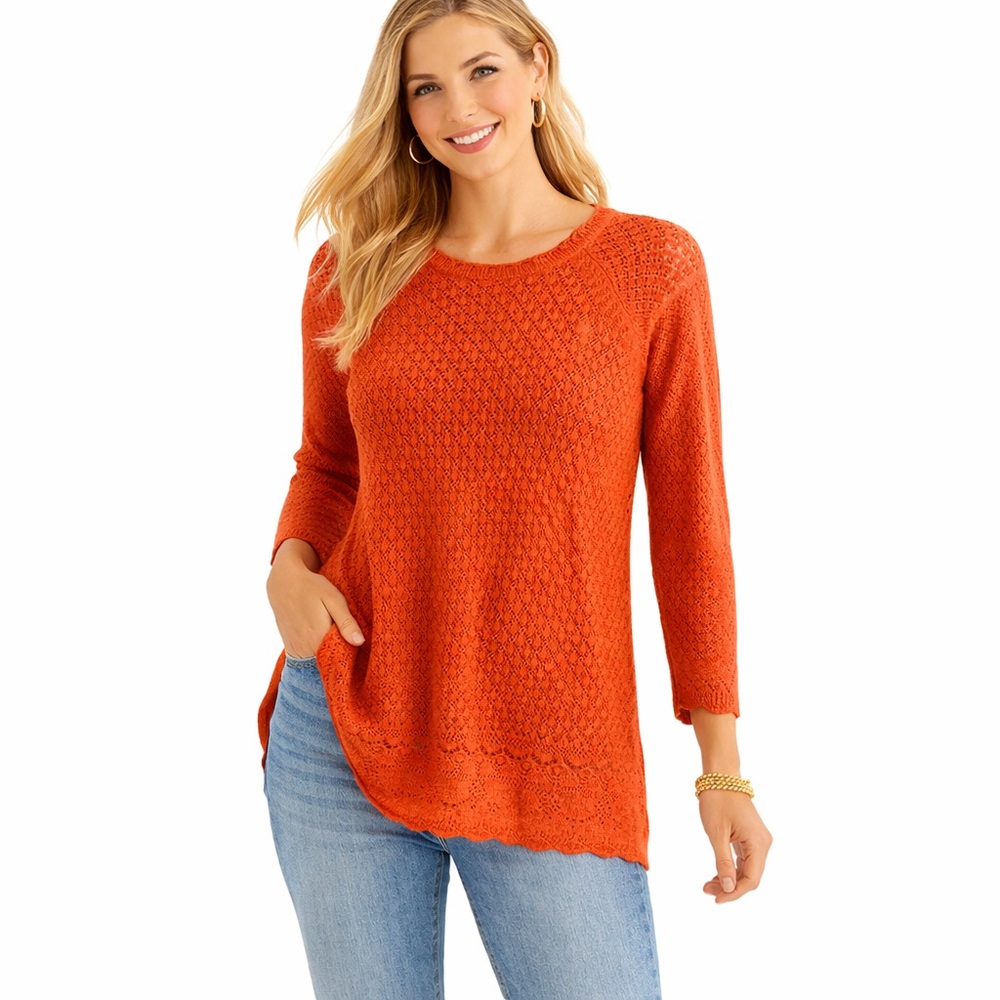 Moth loose knit wool sweater size m